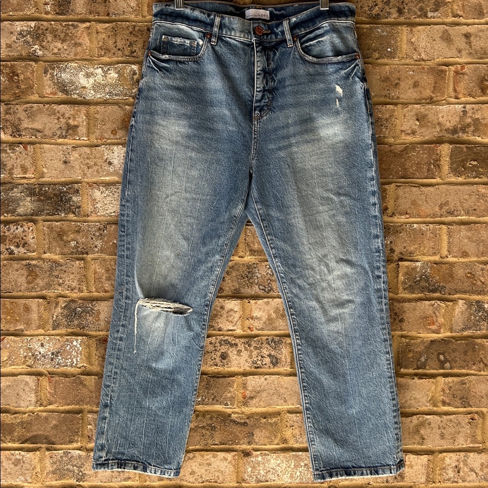 Loft Jeans Distressed Blue Jeans